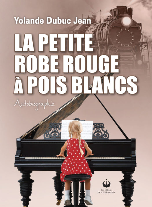 La petite robe rouge à pois blancs